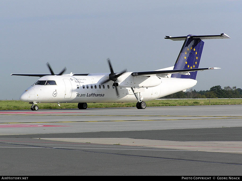 Aircraft Photo of D-BOBU | De Havilland Canada DHC-8-311 Dash 8 | Team Lufthansa | AirHistory.net #300894