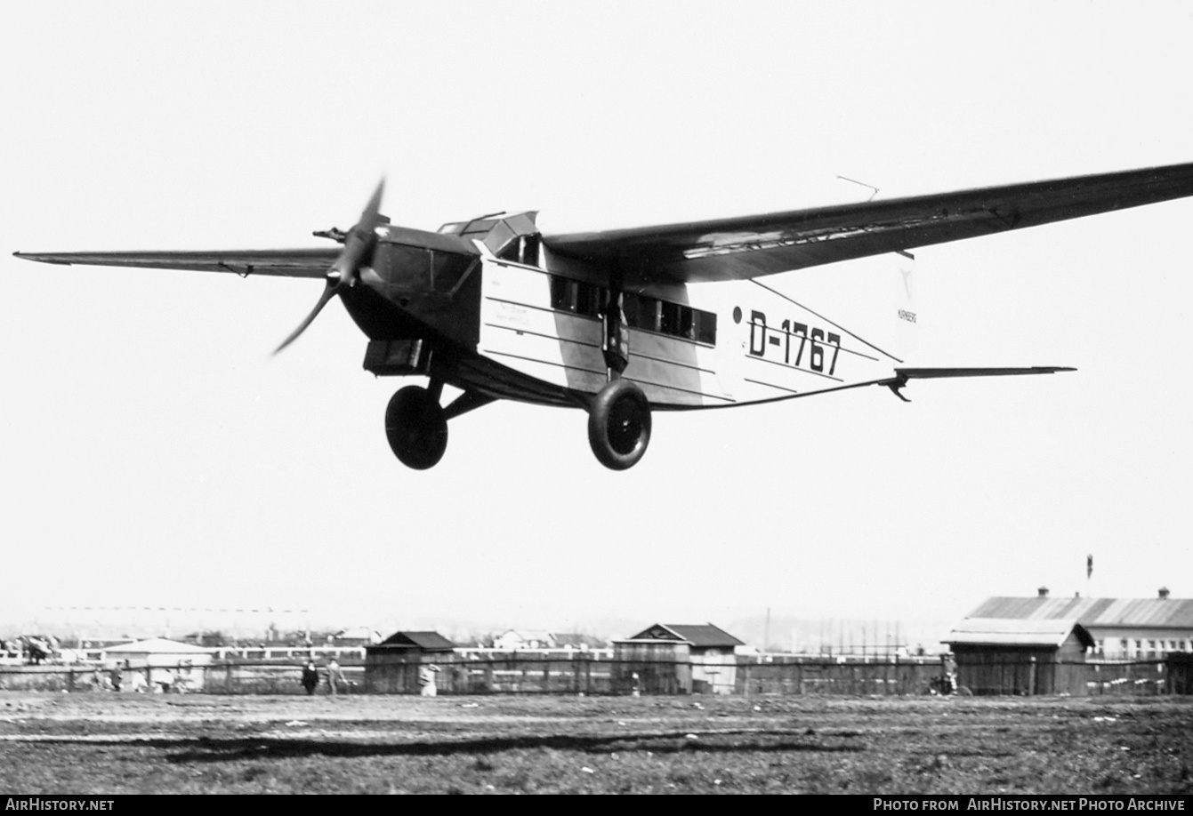 Aircraft Photo of D-1767 | BFW M 24a | Nordbayerische Verkehrsflug - NOBA | AirHistory.net #300904