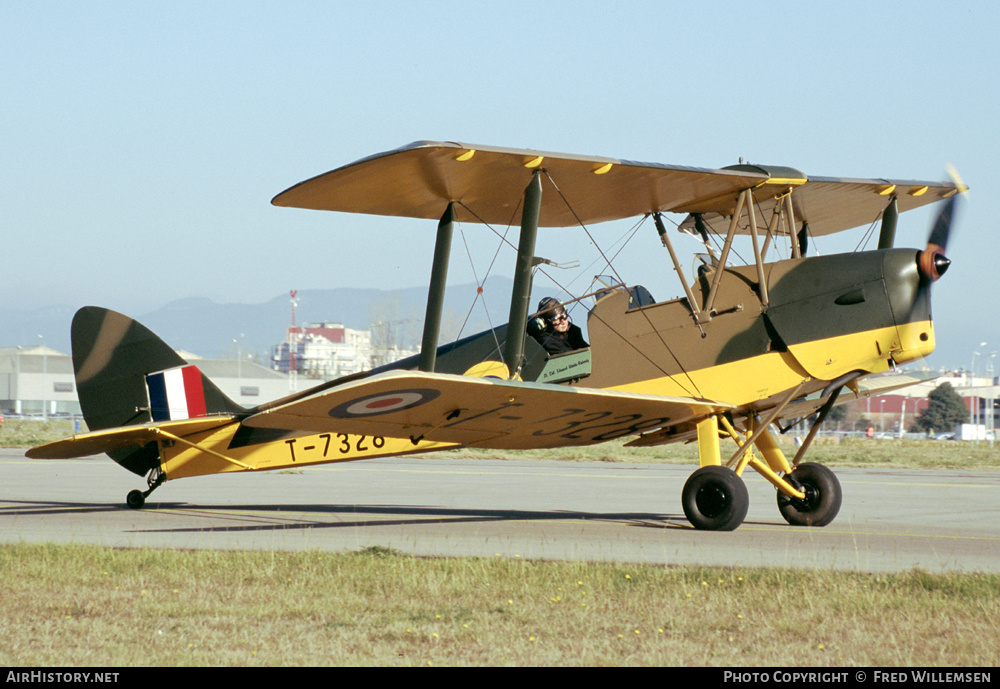 Aircraft Photo of G-APPN / T-7328 | De Havilland D.H. 82A Tiger Moth | UK - Air Force | AirHistory.net #300912