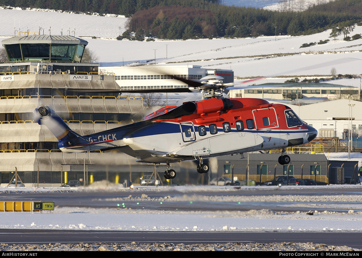 Aircraft Photo of G-CHCK | Sikorsky S-92A | CHC Helicopters | AirHistory.net #300921