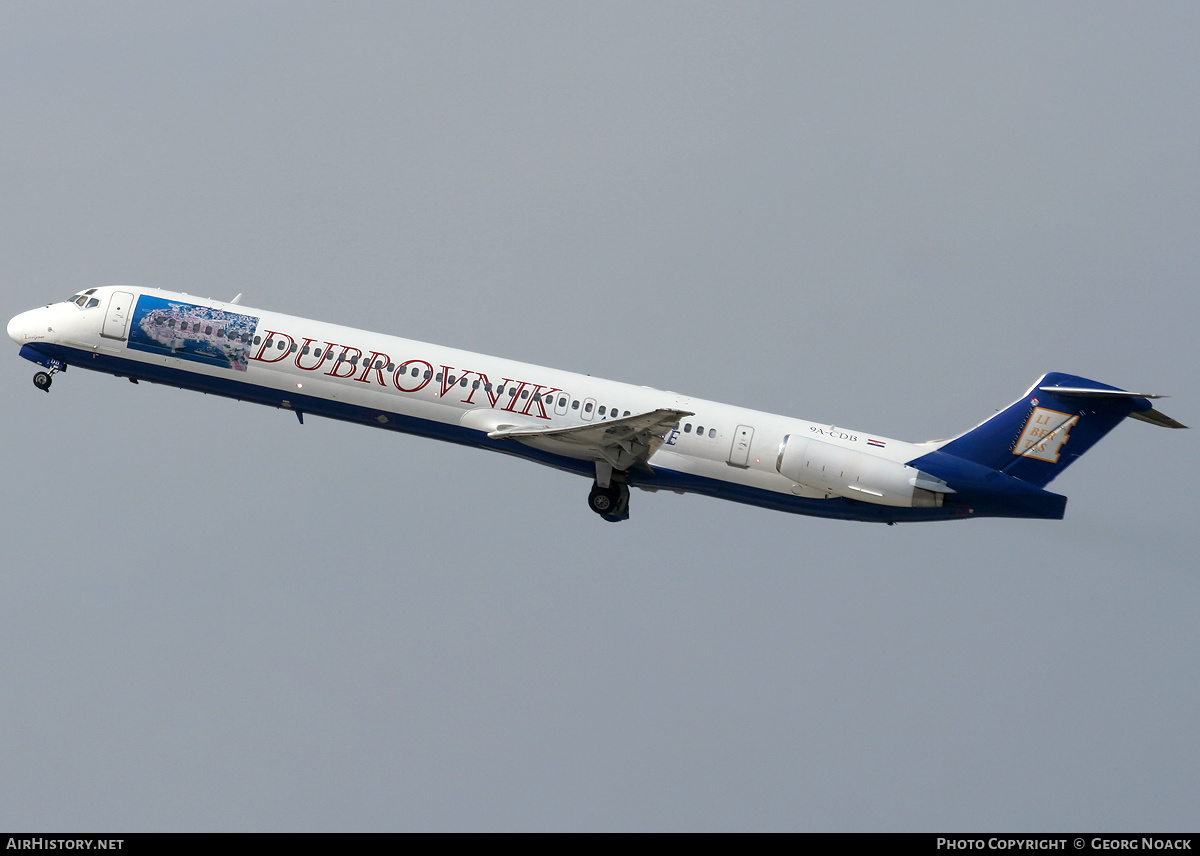 Aircraft Photo of 9A-CDB | McDonnell Douglas MD-83 (DC-9-83) | Dubrovnik Airline | AirHistory.net #300924