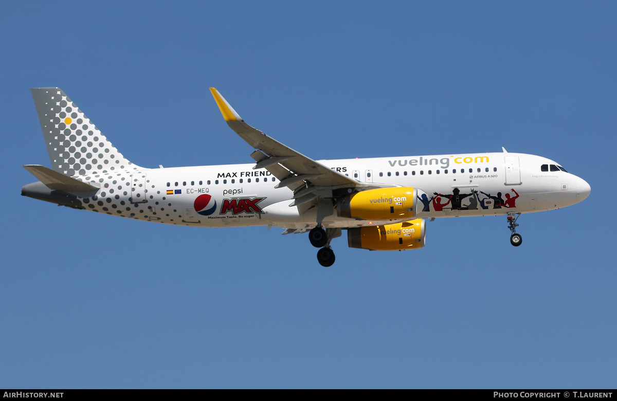 Aircraft Photo of EC-MEQ | Airbus A320-232 | Vueling Airlines | AirHistory.net #300926