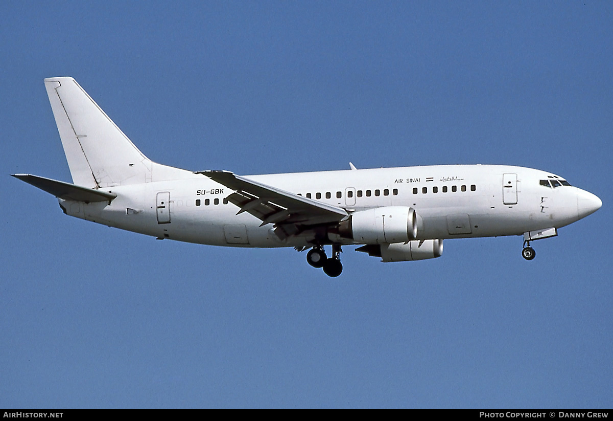 Aircraft Photo of SU-GBK | Boeing 737-566 | Air Sinai | AirHistory.net #300928
