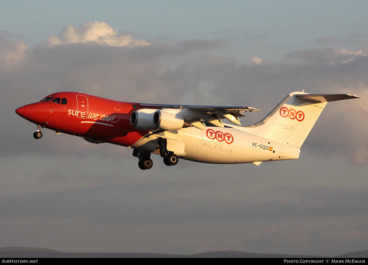 Aircraft Photo of EC-GQO | British Aerospace BAe-146-200QT Quiet Trader | TNT Airways | AirHistory.net #300937