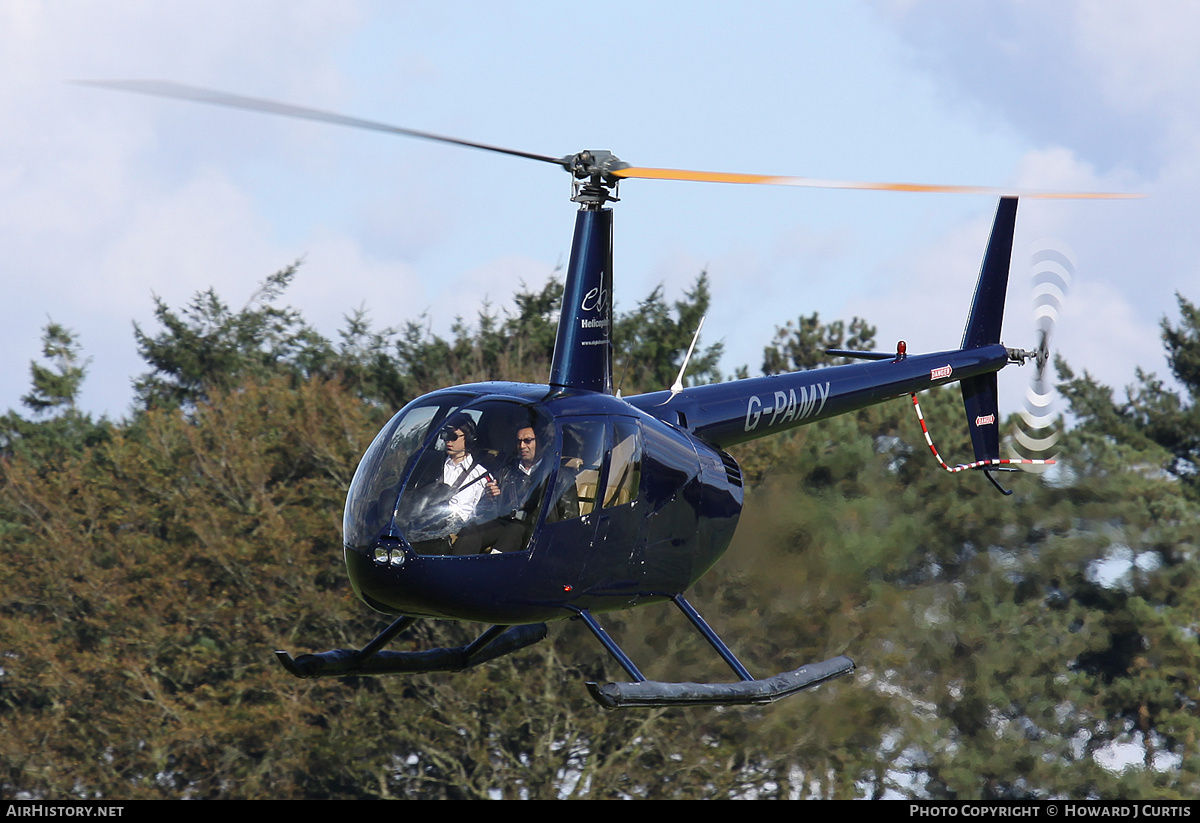 Aircraft Photo of G-PAMY | Robinson R-44 Clipper II | EBG Helicopters | AirHistory.net #300944