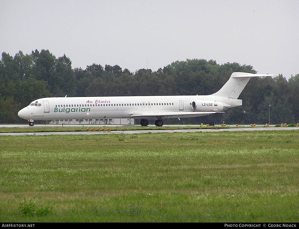 Aircraft Photo of LZ-LDZ | McDonnell Douglas MD-83 (DC-9-83) | Bulgarian Air Charter | AirHistory.net #300954