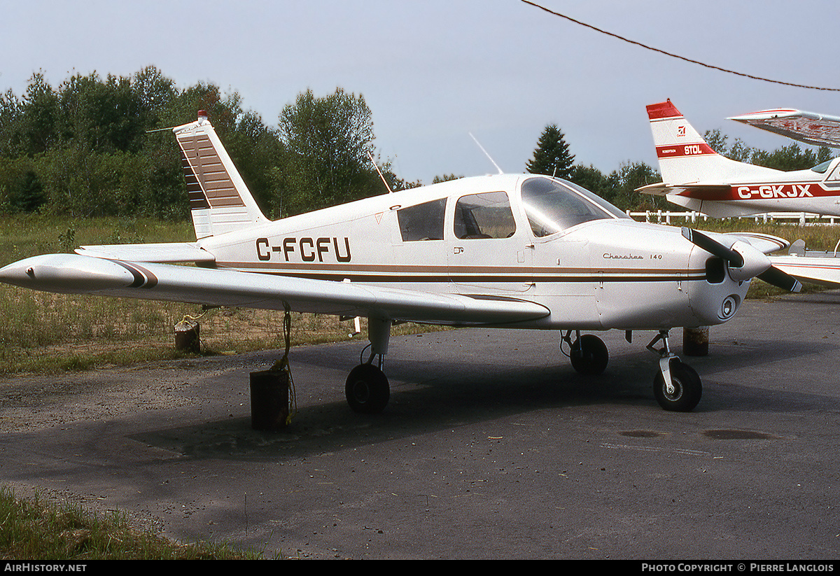 Aircraft Photo of C-FCFU | Piper PA-28-140 Cherokee | AirHistory.net #300958