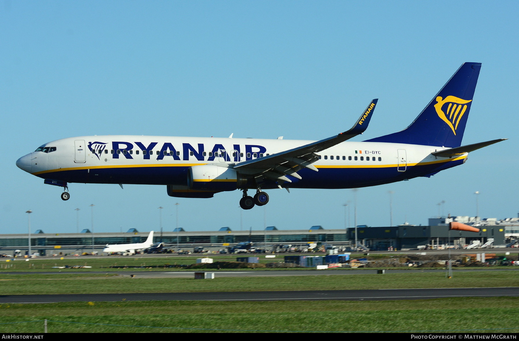 Aircraft Photo of EI-DYC | Boeing 737-8AS | Ryanair | AirHistory.net #300965