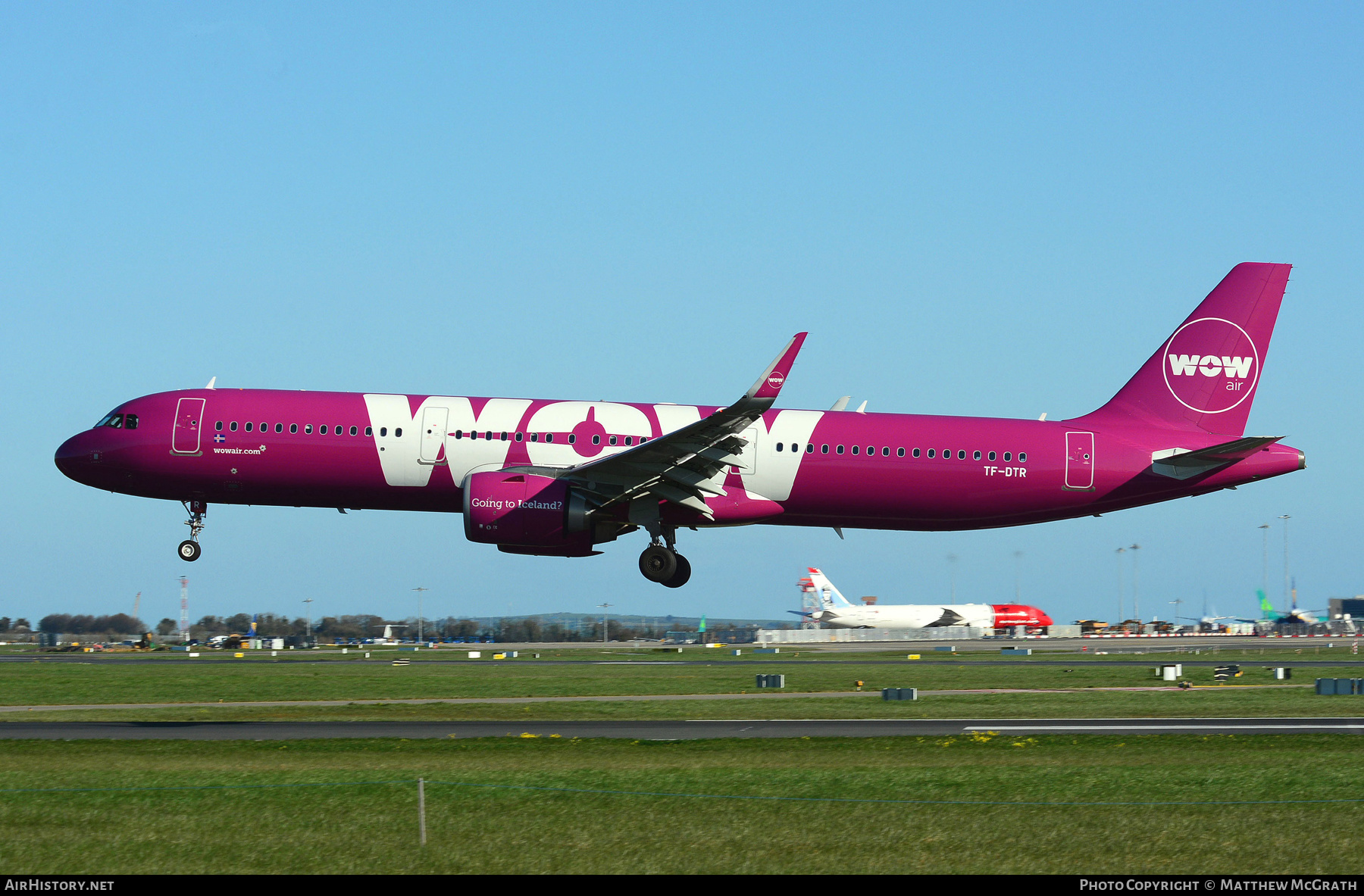 Aircraft Photo of TF-DTR | Airbus A321-251N | WOW Air | AirHistory.net #300977