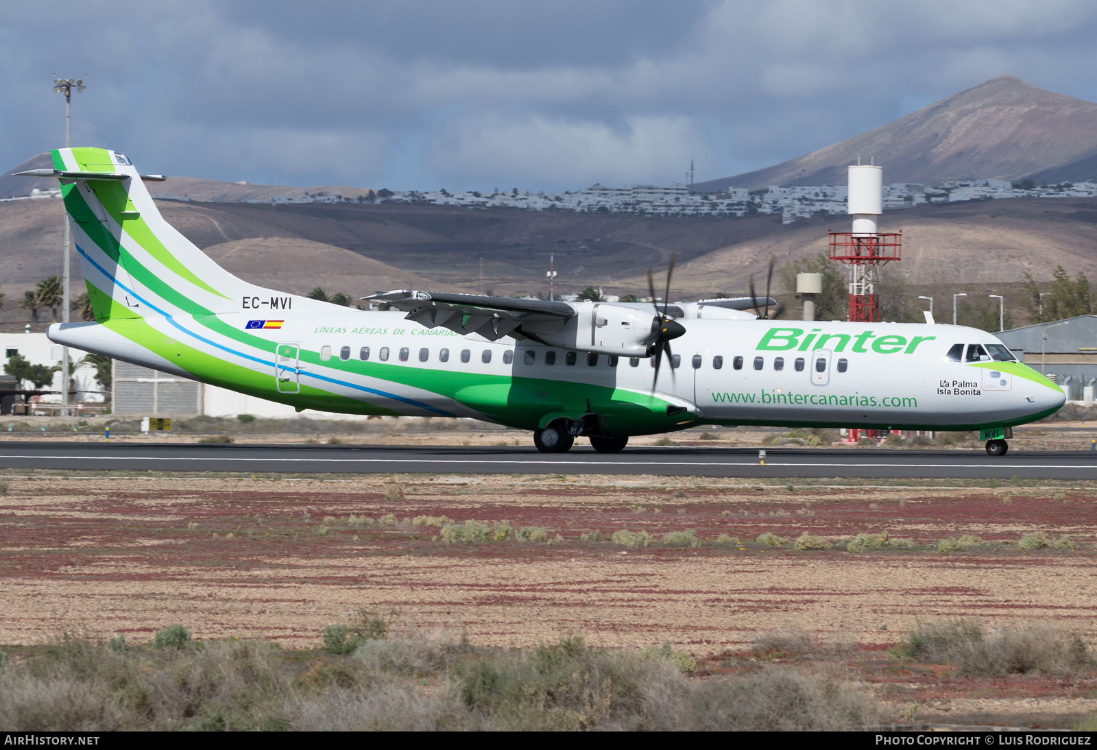 Aircraft Photo of EC-MVI | ATR ATR-72-600 (ATR-72-212A) | Binter Canarias | AirHistory.net #300987