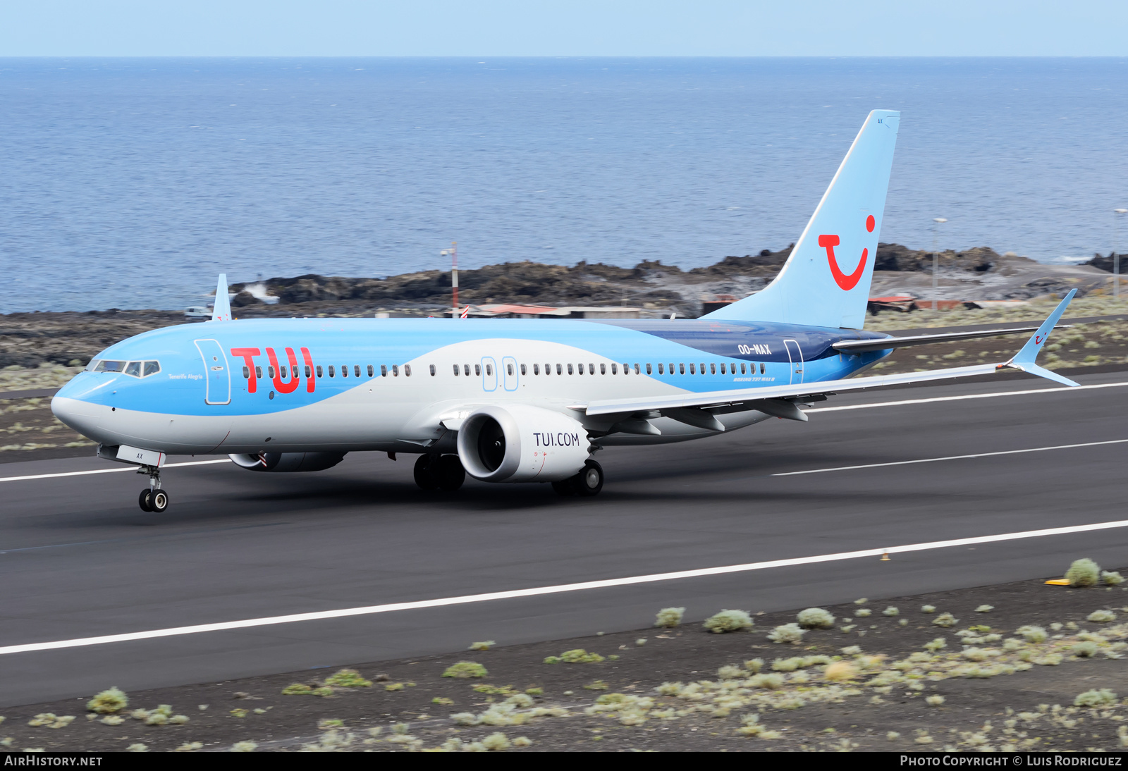 Aircraft Photo of OO-MAX | Boeing 737-8 Max 8 | TUI | AirHistory.net #300989