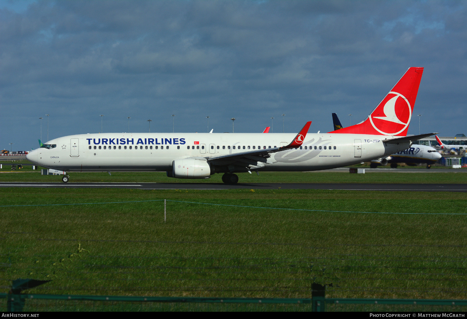 Aircraft Photo of TC-JYP | Boeing 737-9F2/ER | Turkish Airlines | AirHistory.net #300998