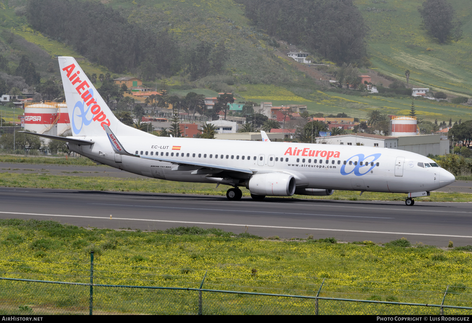 Aircraft Photo of EC-LUT | Boeing 737-85P | Air Europa | AirHistory.net #301007