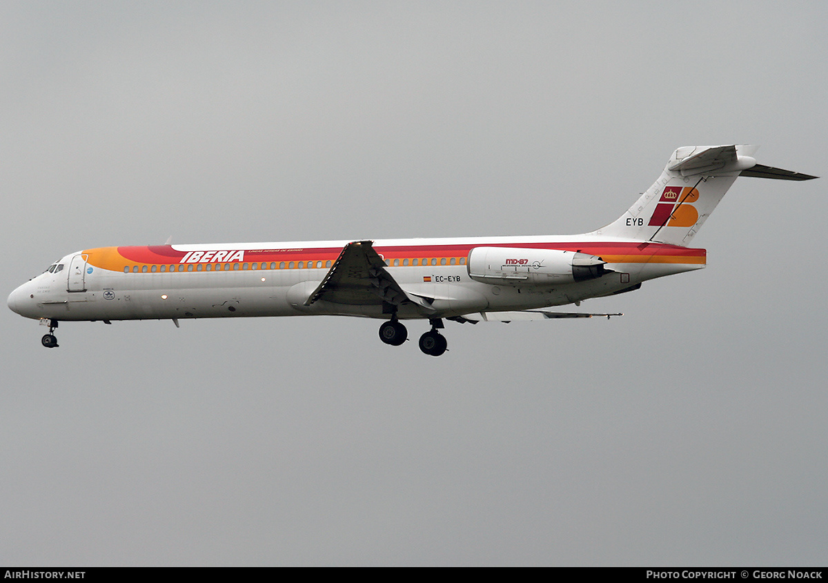 Aircraft Photo of EC-EYB | McDonnell Douglas MD-87 (DC-9-87) | Iberia | AirHistory.net #301009