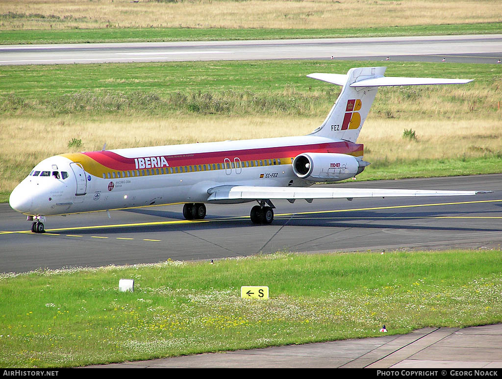 Aircraft Photo of EC-FEZ | McDonnell Douglas MD-87 (DC-9-87) | Iberia | AirHistory.net #301010