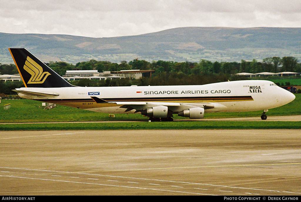 Aircraft Photo of 9V-SFF | Boeing 747-412F/SCD | Singapore Airlines Cargo | AirHistory.net #301017