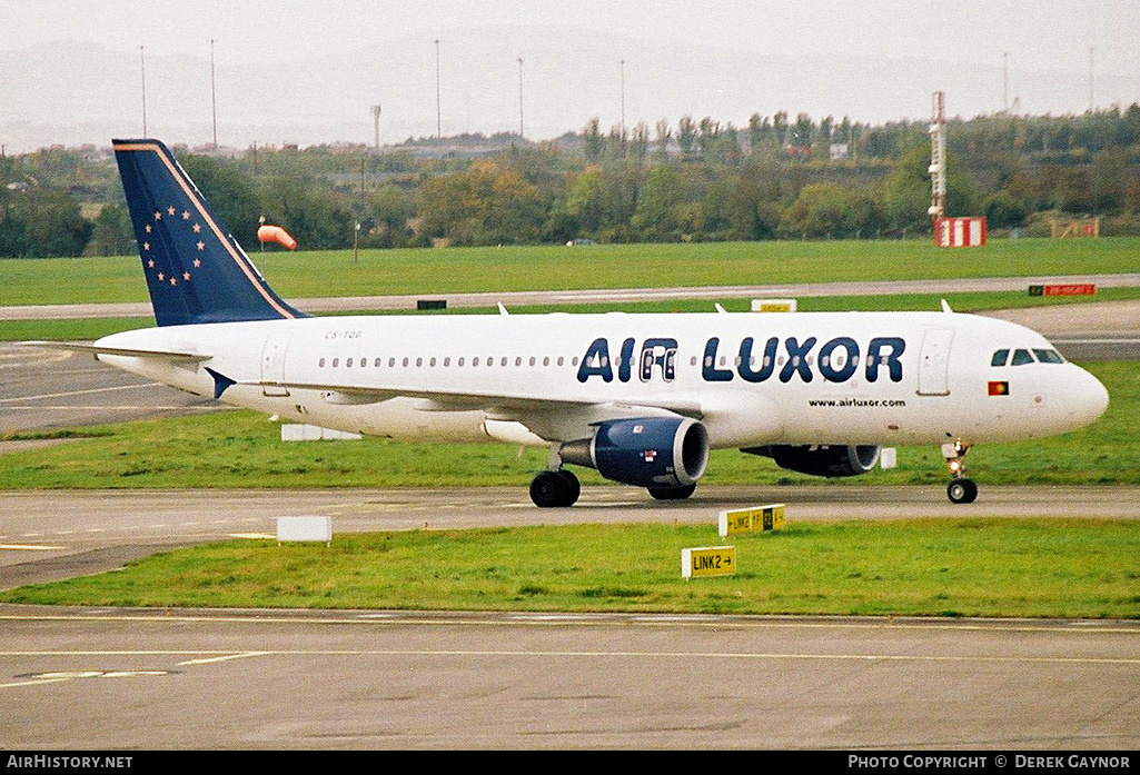 Aircraft Photo of CS-TQG | Airbus A320-211 | Air Luxor | AirHistory.net #301022