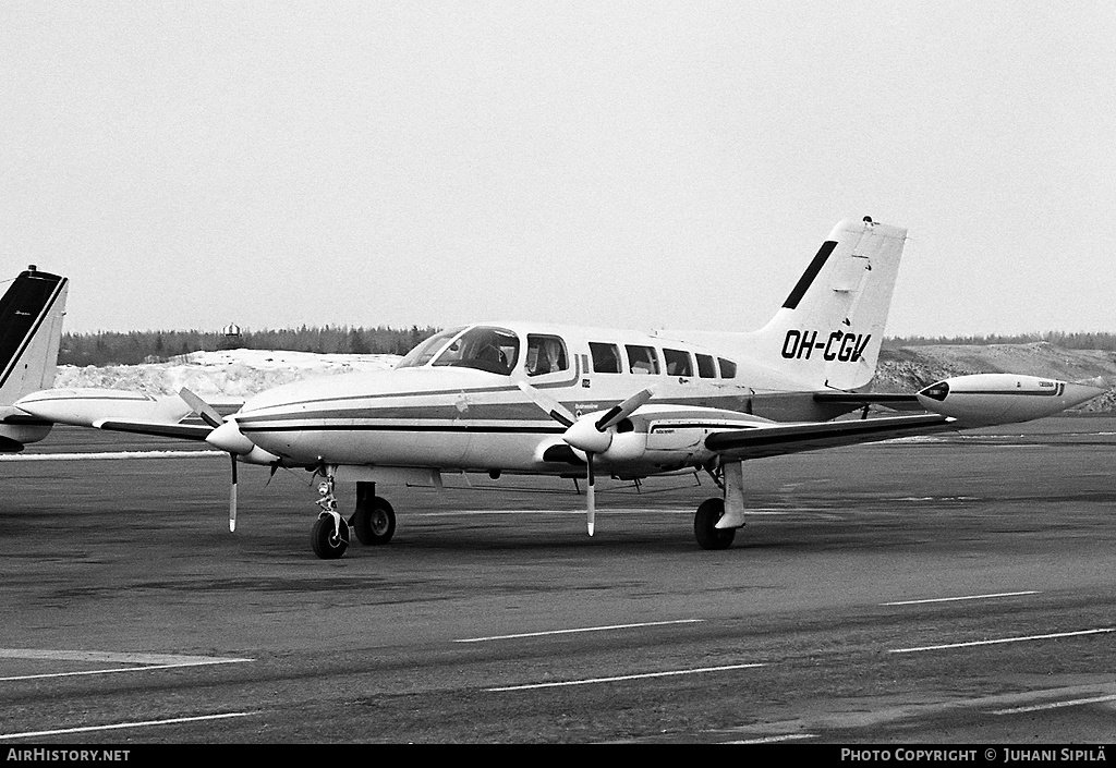 Aircraft Photo of OH-CGV | Cessna 402B Businessliner | AirHistory.net #301037