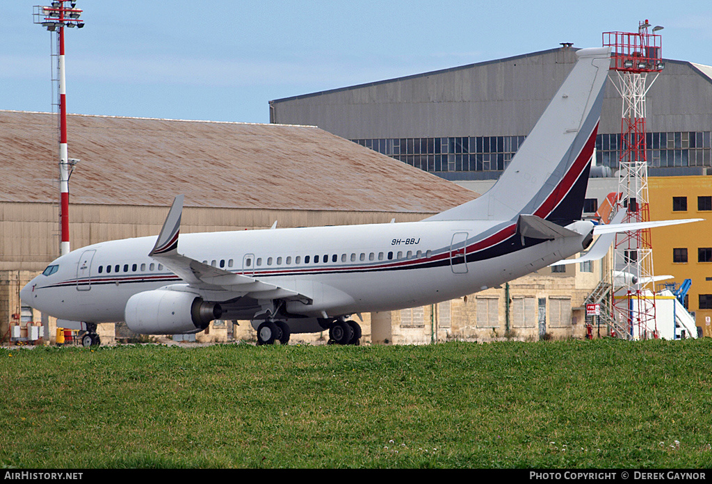 Aircraft Photo of 9H-BBJ | Boeing 737-7BC BBJ | AirHistory.net #301049