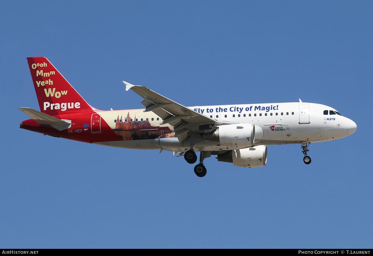 Aircraft Photo of OK-NEP | Airbus A319-112 | ČSA - Czech Airlines | AirHistory.net #301050