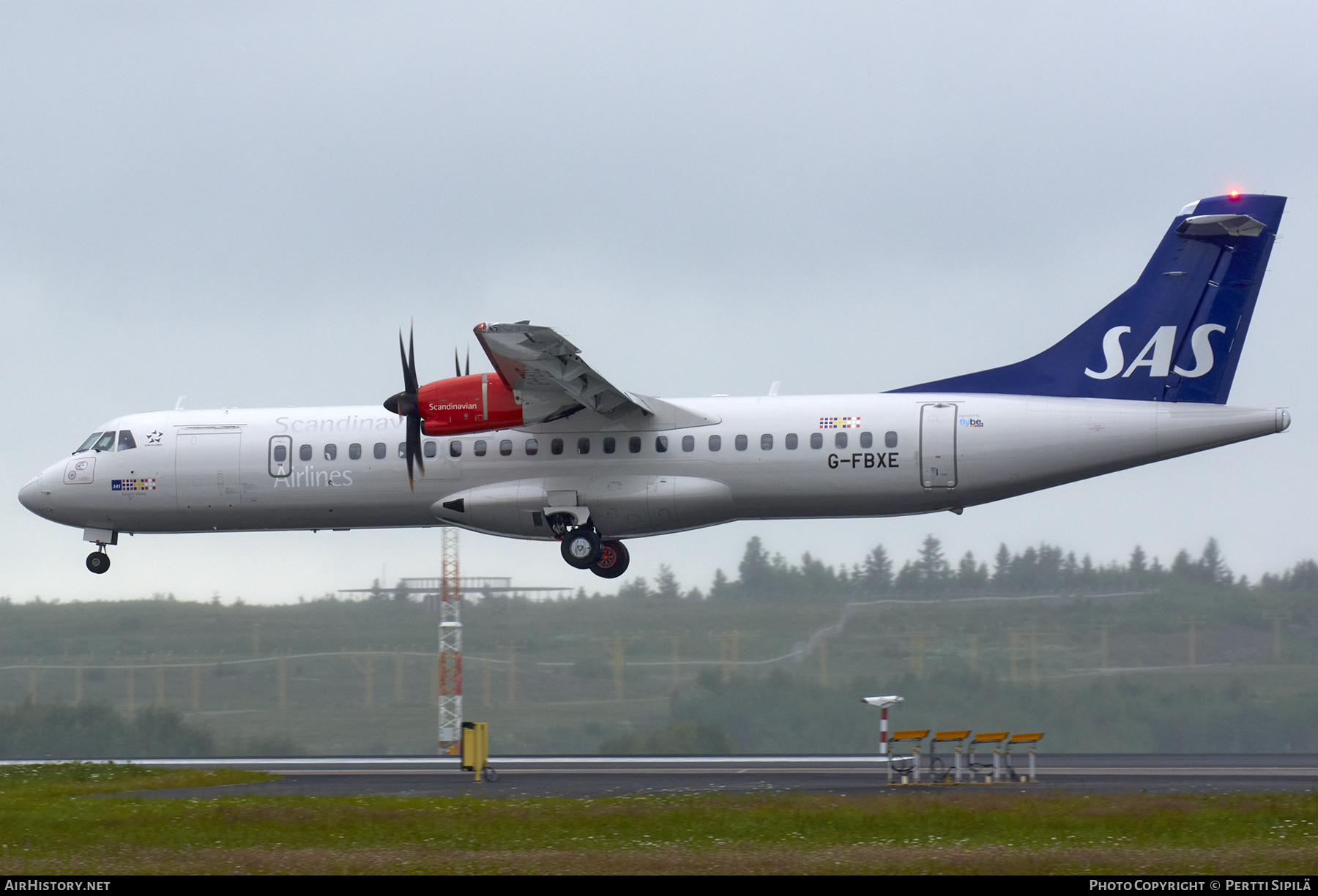 Aircraft Photo of G-FBXE | ATR ATR-72-600 (ATR-72-212A) | Scandinavian Airlines - SAS | AirHistory.net #301052