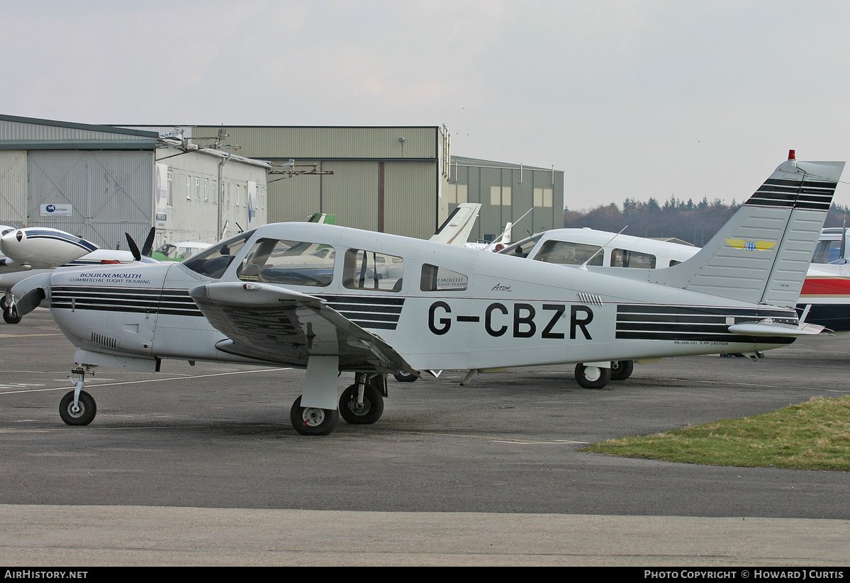 Aircraft Photo of G-CBZR | Piper PA-28R-201 Arrow | Bournemouth Commercial Flight Training - BCFT | AirHistory.net #301058
