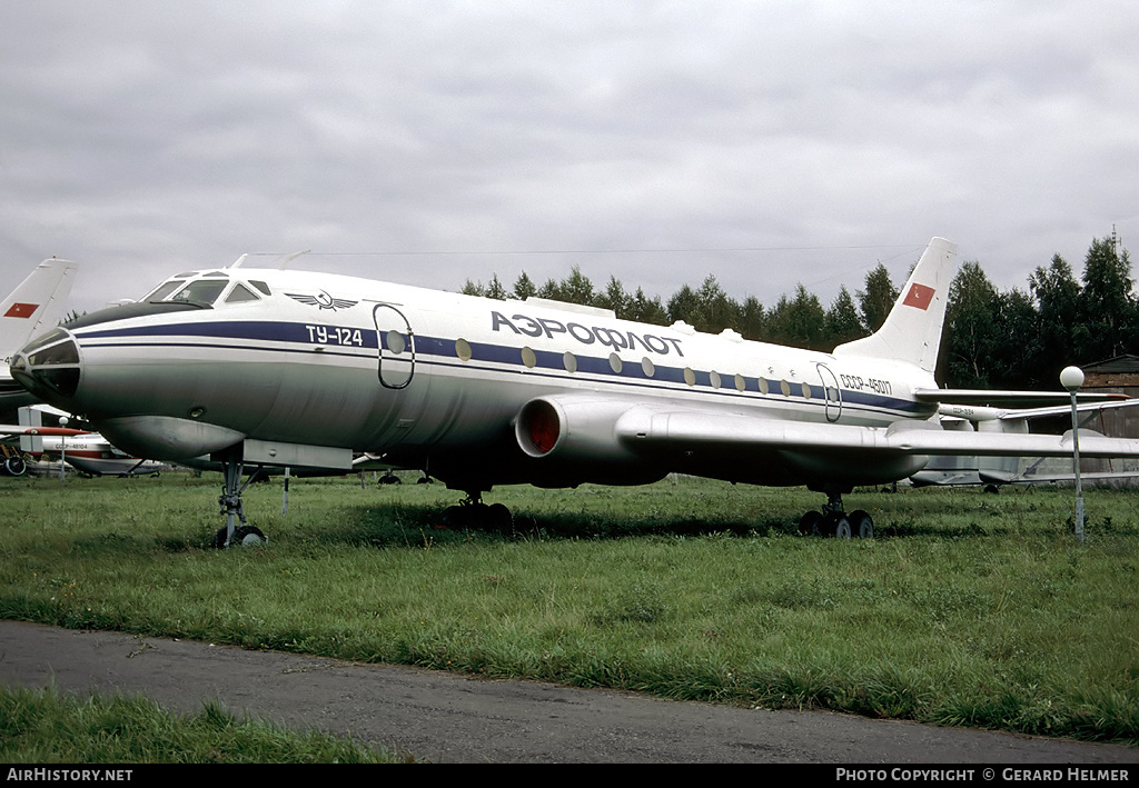 Aircraft Photo of CCCP-45017 | Tupolev Tu-124Sh | Aeroflot | AirHistory.net #301060