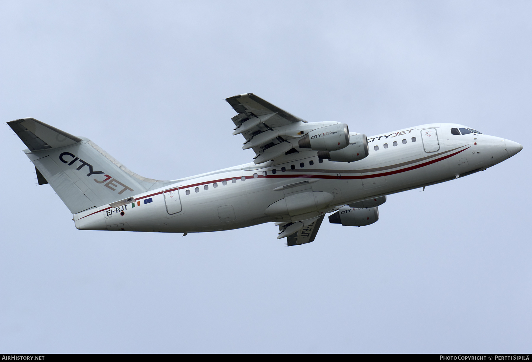 Aircraft Photo of EI-RJT | BAE Systems Avro 146-RJ85 | CityJet | AirHistory.net #301061