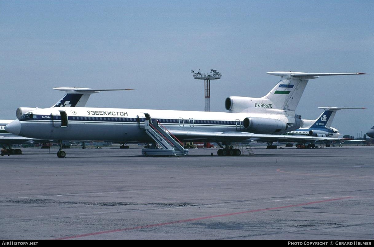 Aircraft Photo of UK-85370 | Tupolev Tu-154B-2 | Uzbekistan Airways | AirHistory.net #301076