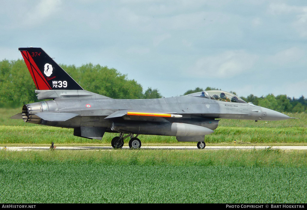 Aircraft Photo of MM7239 / MM72-39 | General Dynamics F-16A/ADF Fighting Falcon | Italy - Air Force | AirHistory.net #301092
