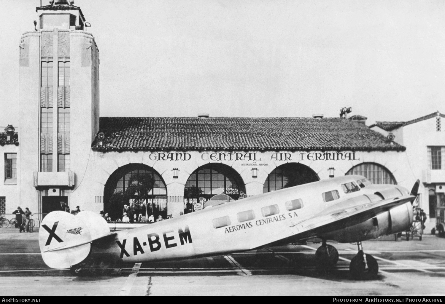 Aircraft Photo of XA-BEM | Lockheed 10-C Electra | Aerovías Centrales | AirHistory.net #301093