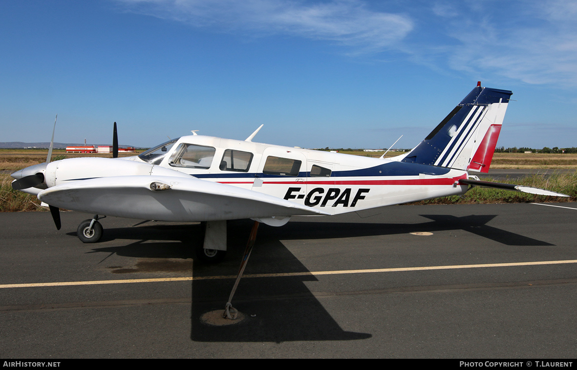 Aircraft Photo of F-GPAF | Piper PA-34-200T Seneca II | AirHistory.net #301105