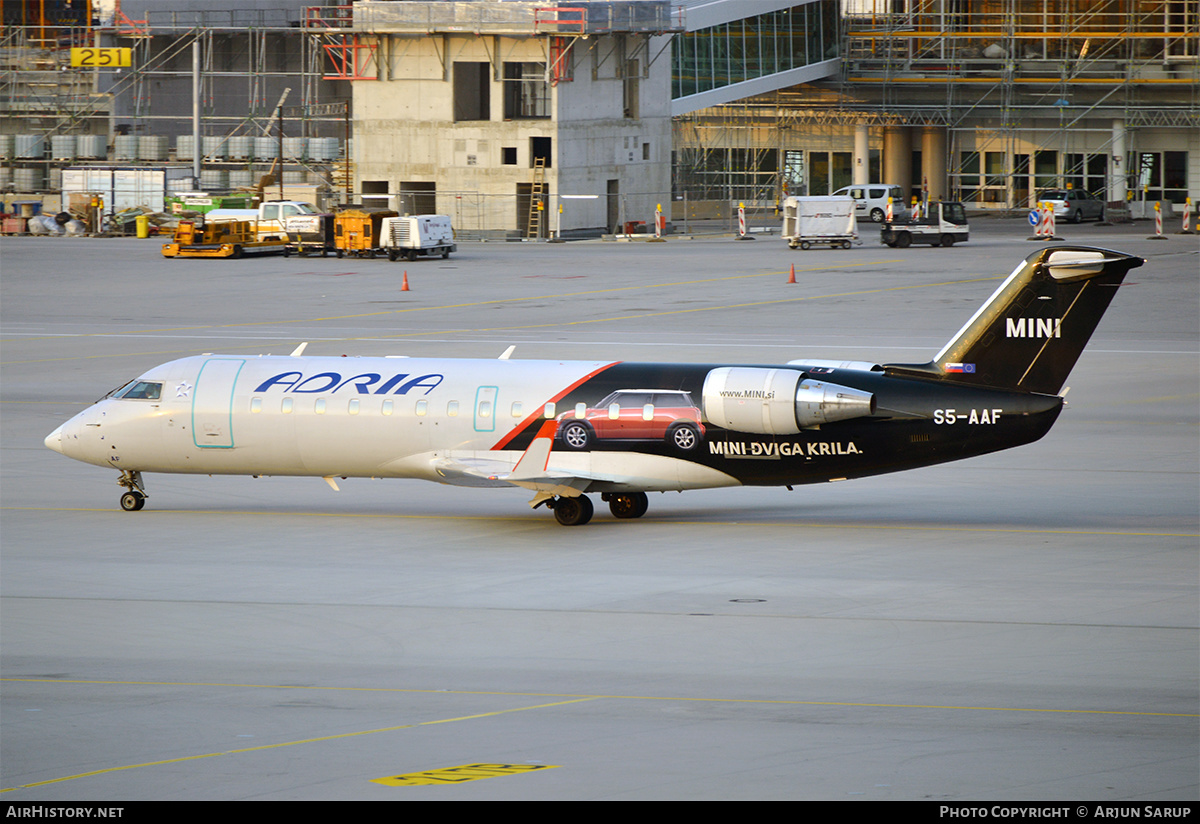 Aircraft Photo of S5-AAF | Bombardier CRJ-200LR (CL-600-2B19) | Adria Airways | AirHistory.net #301106