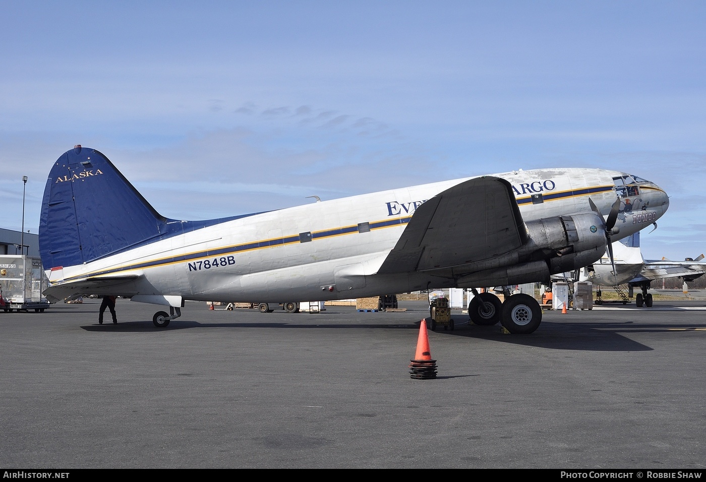 Aircraft Photo of N7848B | Riddle C-46R Commando Super 46C | Everts Air Cargo | AirHistory.net #301131