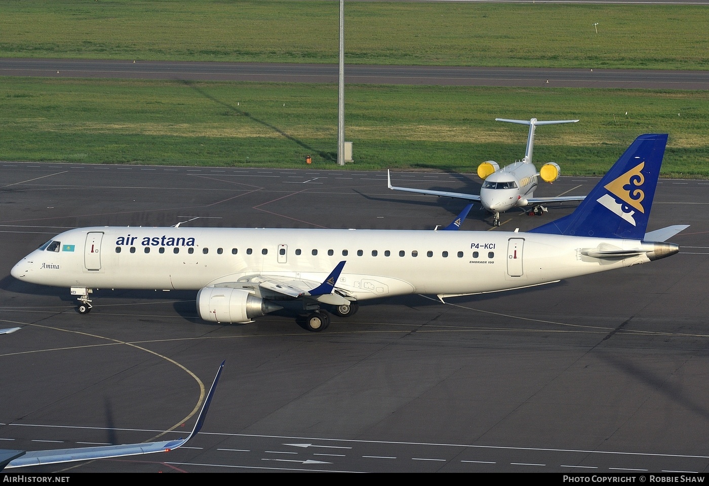 Aircraft Photo of P4-KCI | Embraer 190LR (ERJ-190-100LR) | Air Astana | AirHistory.net #301148