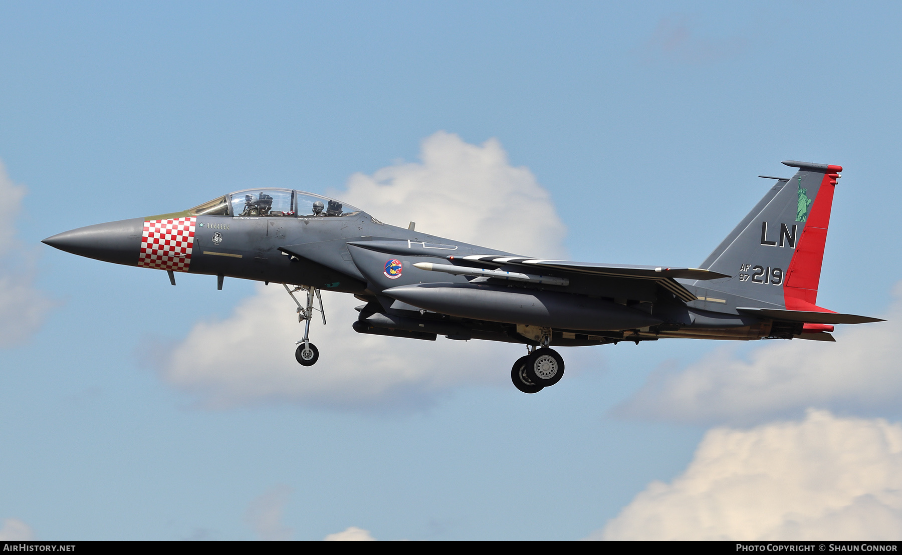 Aircraft Photo of 97-0219 / AF97-219 | Boeing F-15E Strike Eagle | USA - Air Force | AirHistory.net #301149
