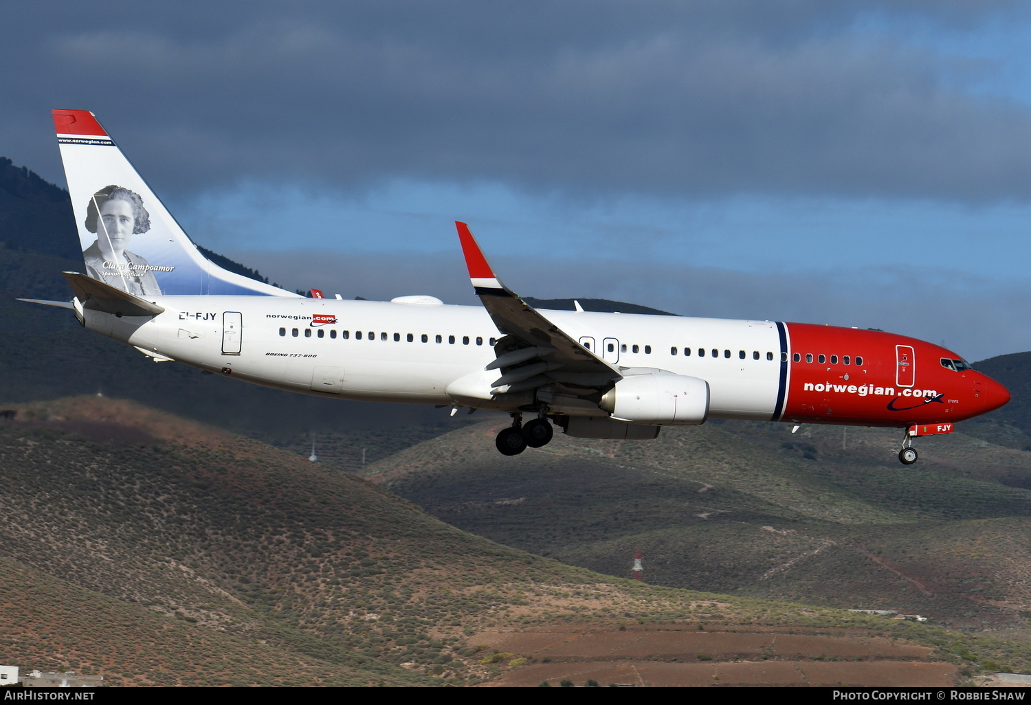 Aircraft Photo of EI-FJY | Boeing 737-8JP | Norwegian | AirHistory.net #301151