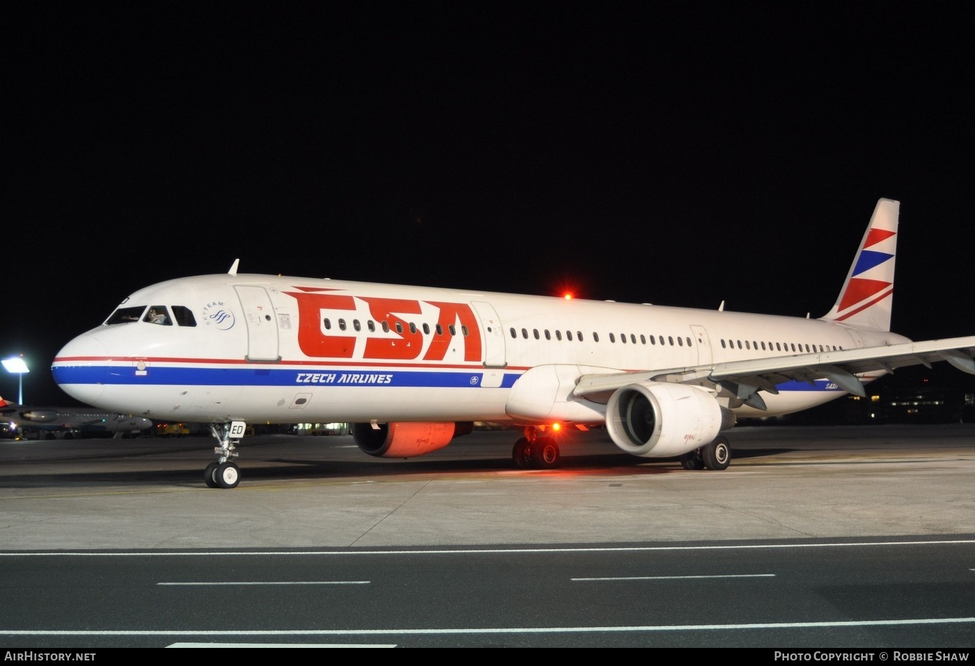 Aircraft Photo of OK-CED | Airbus A321-211 | ČSA - Czech Airlines | AirHistory.net #301153