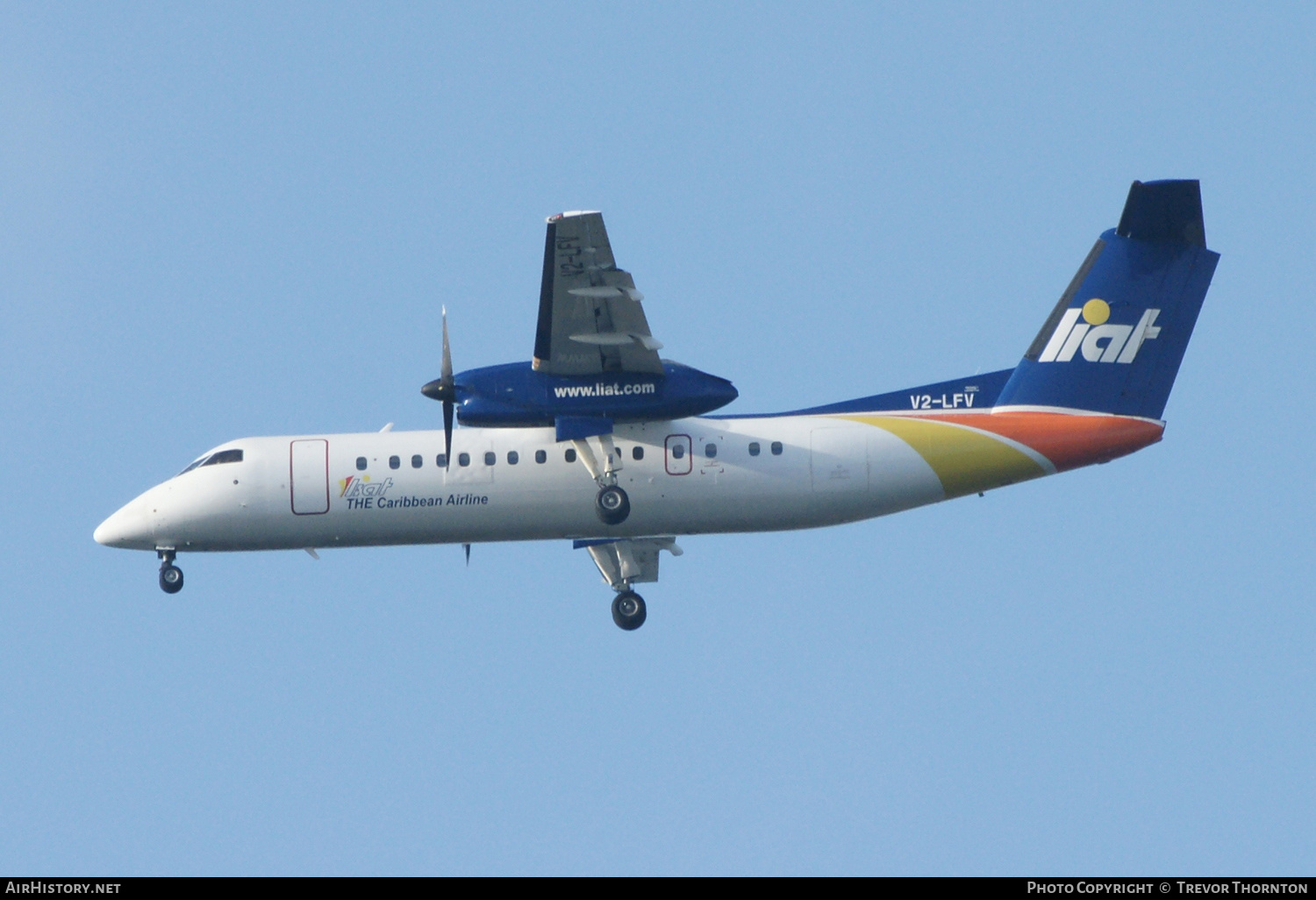 Aircraft Photo of V2-LFV | De Havilland Canada DHC-8-311 Dash 8 | LIAT - Leeward Islands Air Transport | AirHistory.net #301154