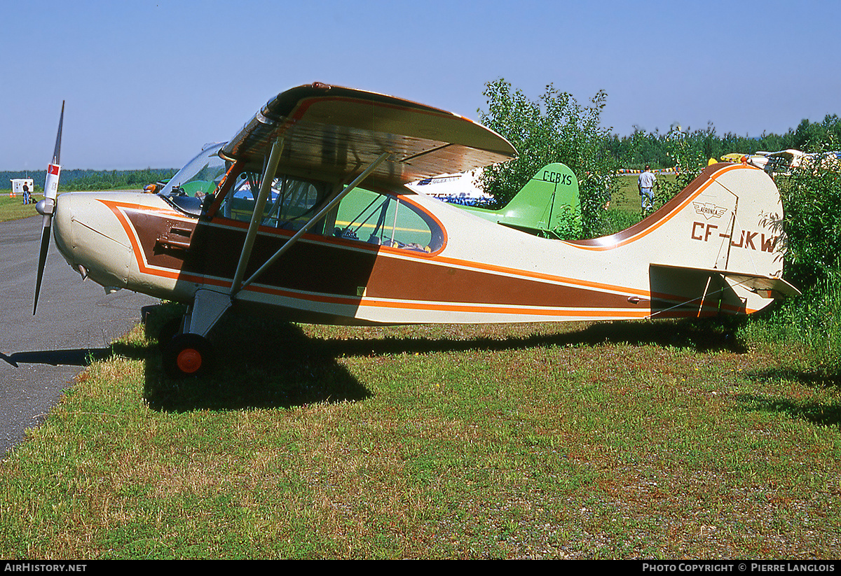 Aircraft Photo of CF-JKW | Aeronca 7AC Champion | AirHistory.net #301163