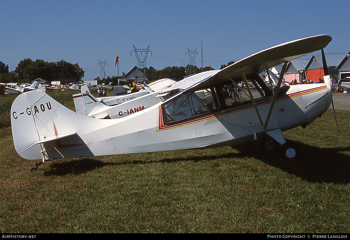 Aircraft Photo of C-GAOU | Aeronca 7DC (conv) Champion | AirHistory.net #301165