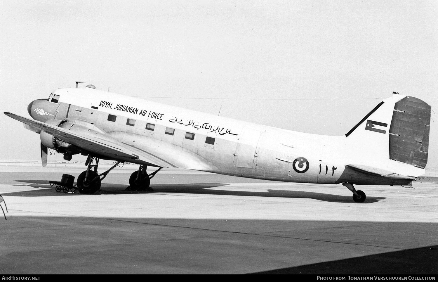 Aircraft Photo of 112 | Douglas C-47A Skytrain | Jordan - Air Force | AirHistory.net #301186