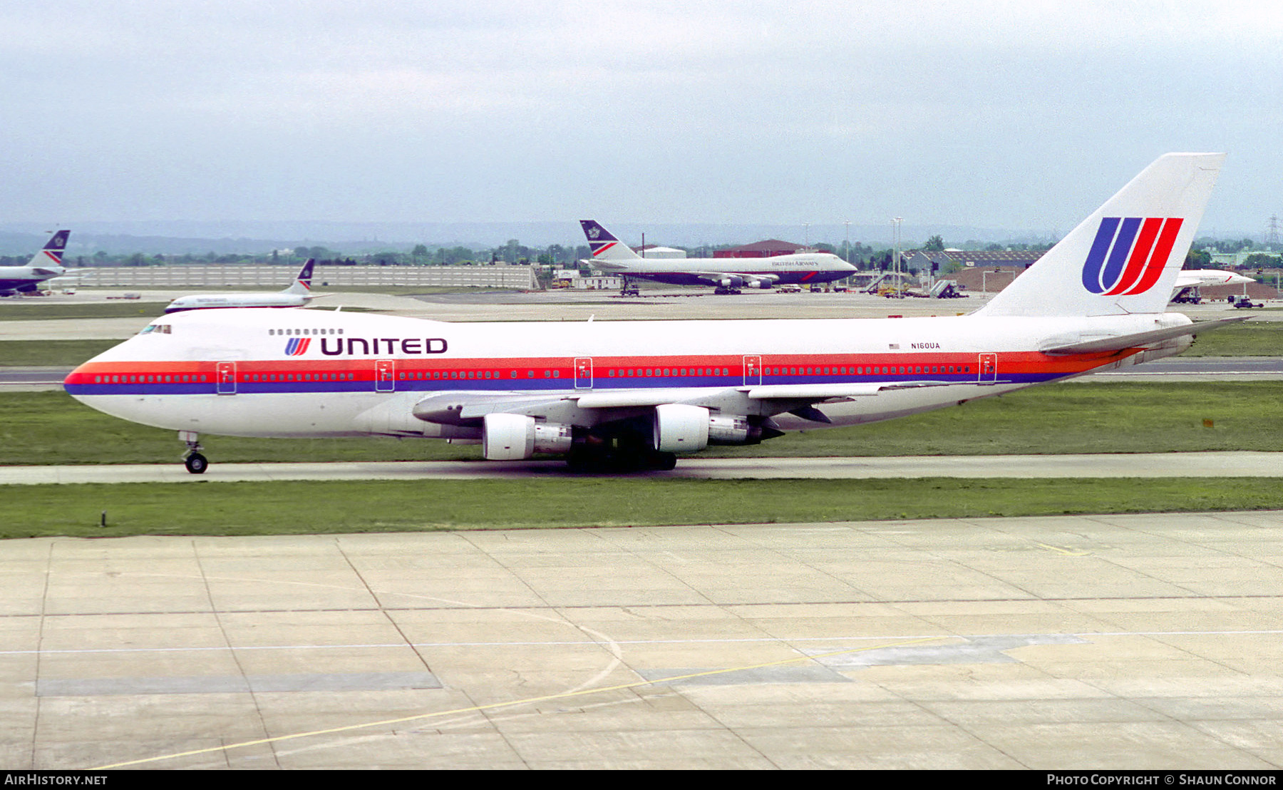 Aircraft Photo of N160UA | Boeing 747-238B | United Airlines | AirHistory.net #301199