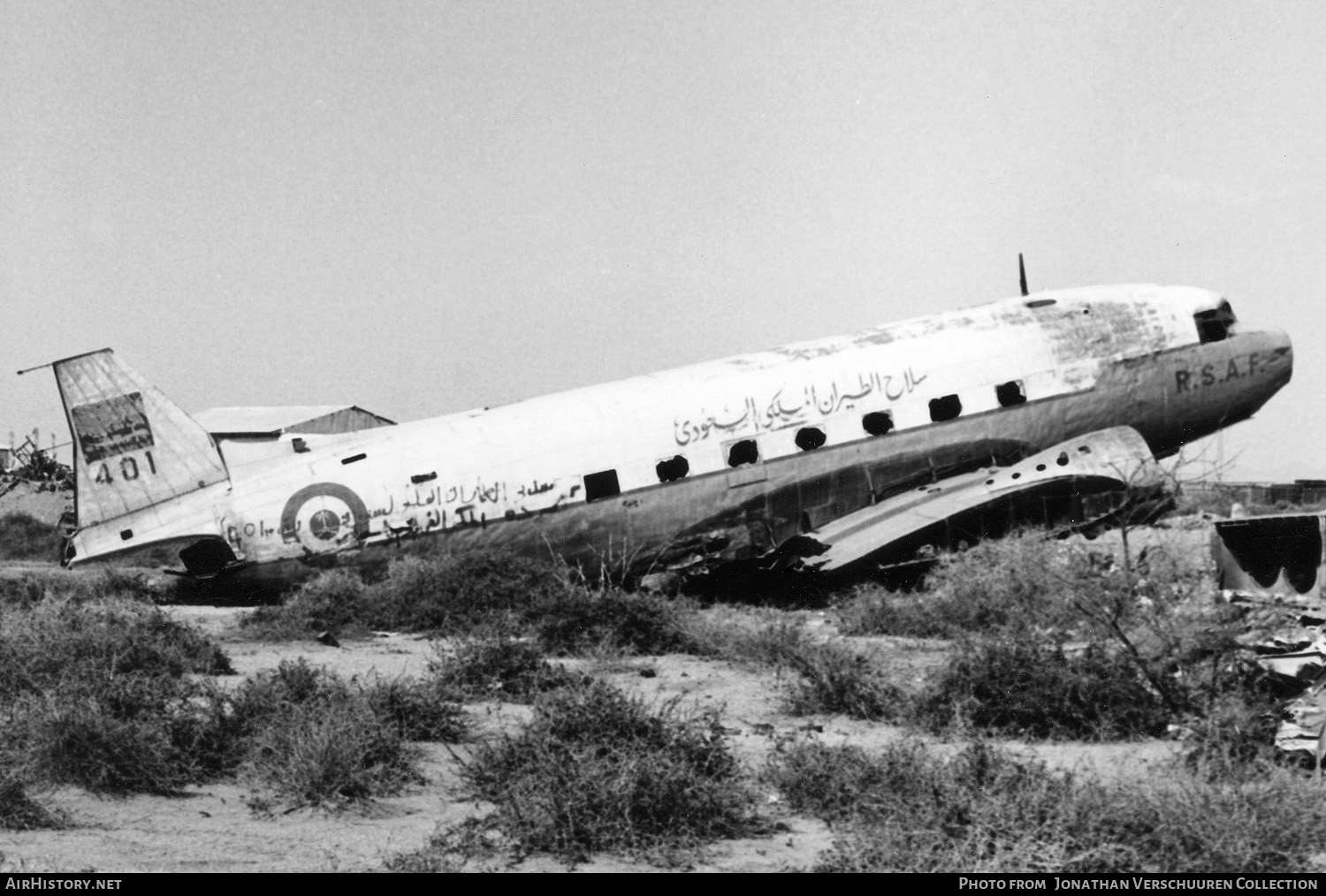 Aircraft Photo of 401 | Douglas C-47A Skytrain | Saudi Arabia - Air Force | AirHistory.net #301202