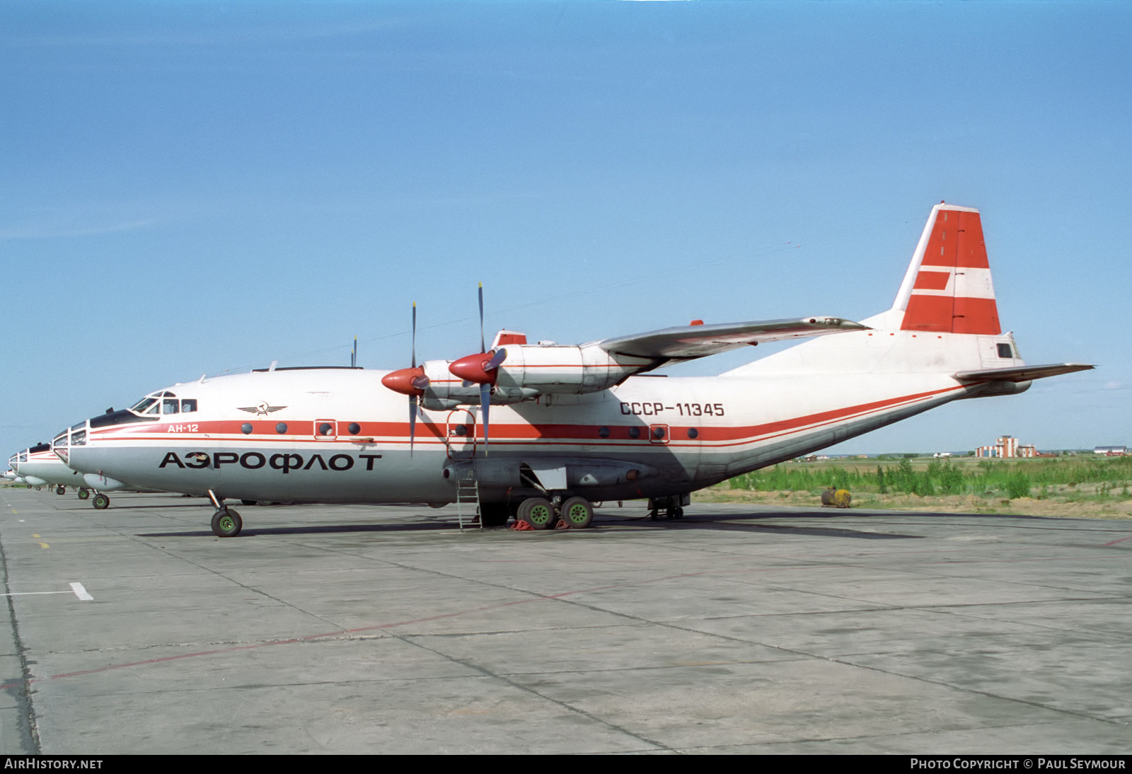 Aircraft Photo of CCCP-11345 | Antonov An-12B | Aeroflot | AirHistory.net #301209