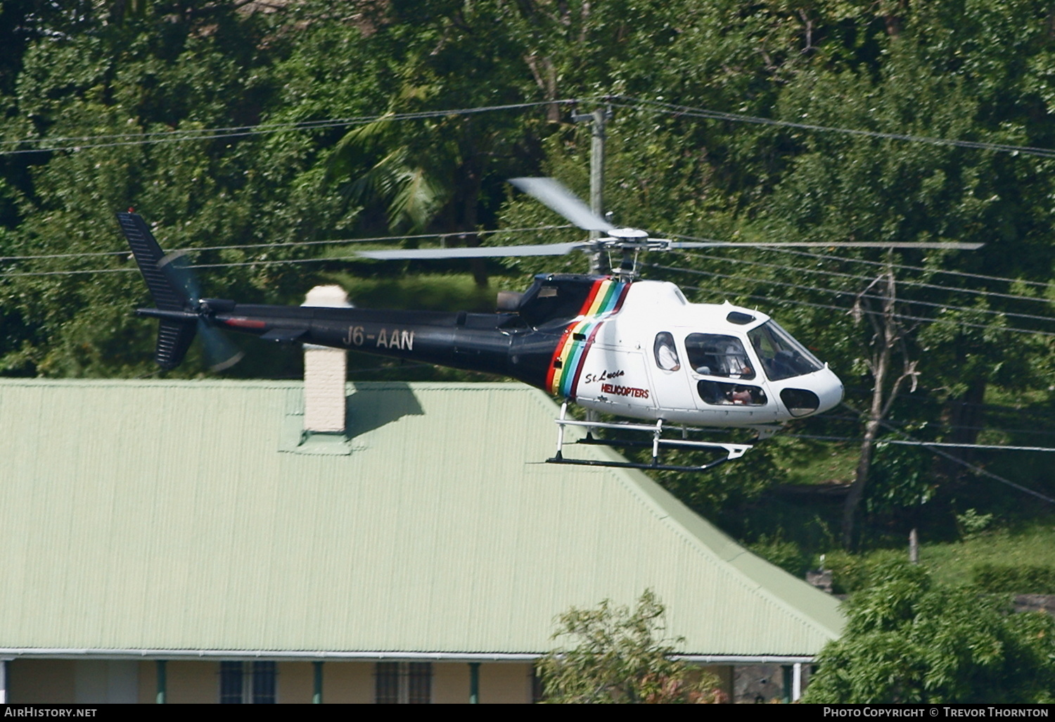 Aircraft Photo of J6-AAN | Aerospatiale AS-350B Ecureuil | St Lucia Helicopters | AirHistory.net #301216