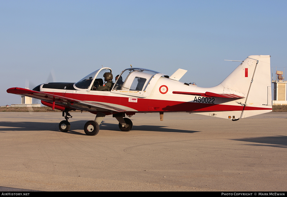 Aircraft Photo of AS0022 | Scottish Aviation Bulldog T1 | Malta - Air Force | AirHistory.net #301221
