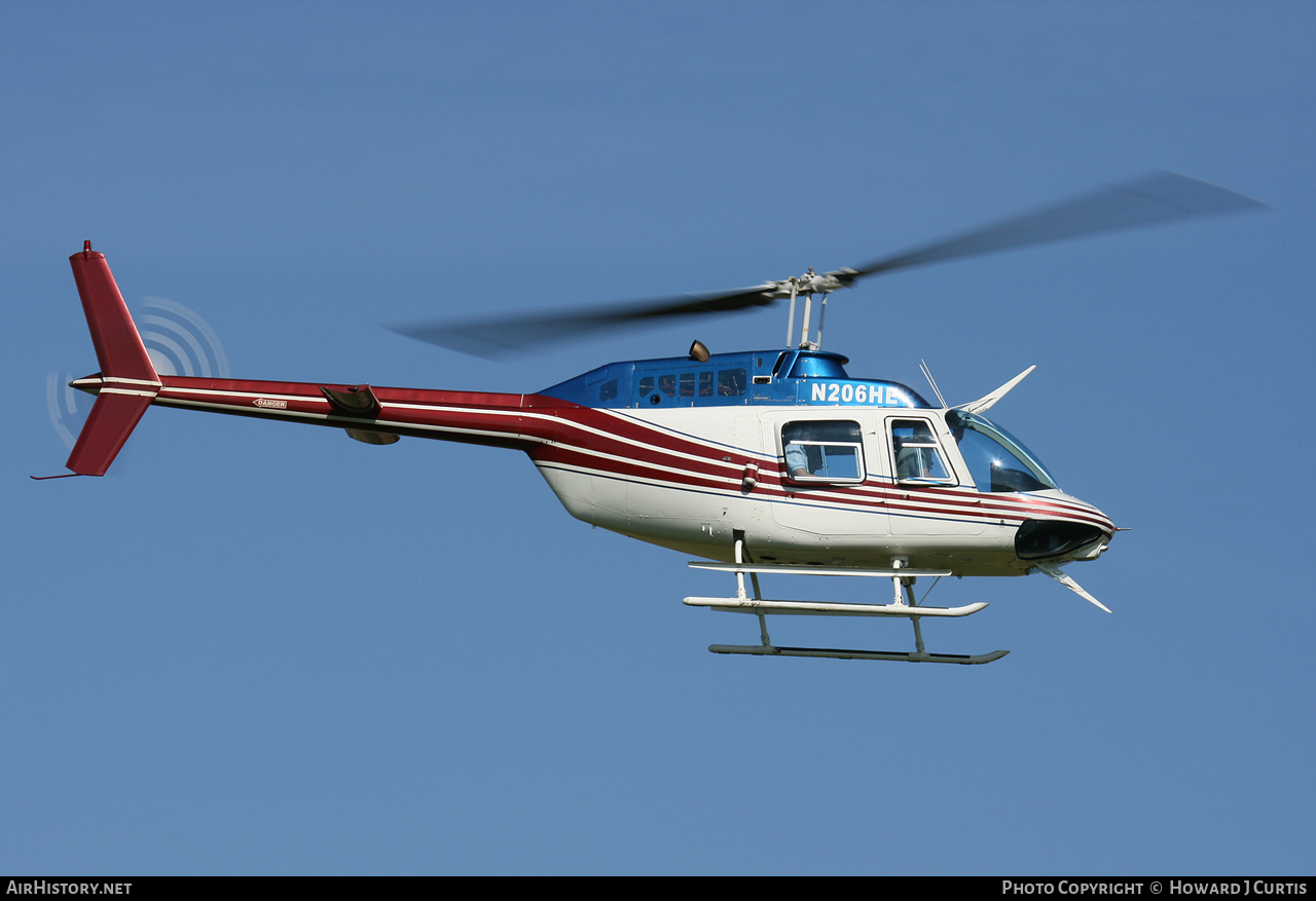 Aircraft Photo of N206HE | Bell 206B-2 JetRanger II | AirHistory.net #301226