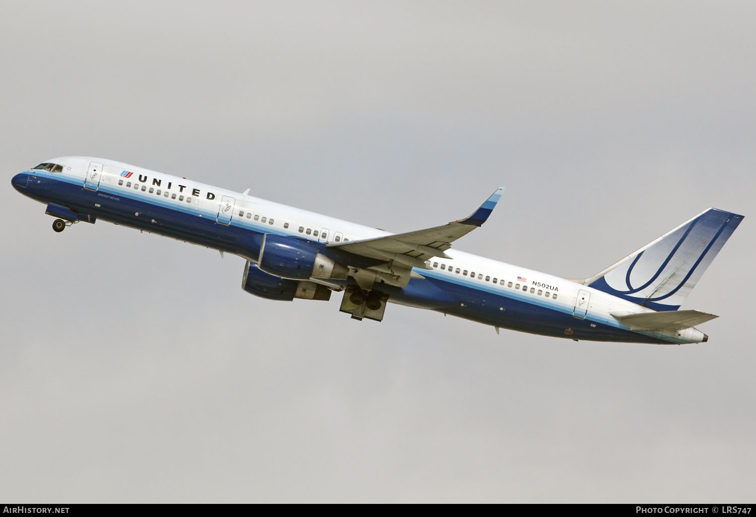 Aircraft Photo of N502UA | Boeing 757-222 | United Airlines | AirHistory.net #301231