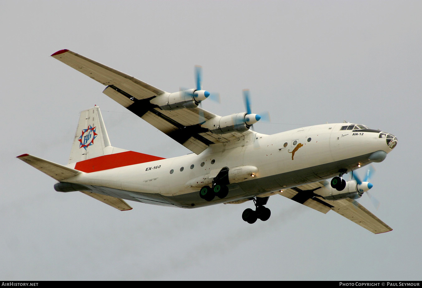 Aircraft Photo of EX-160 | Antonov An-12B | British Gulf International Airlines | AirHistory.net #301244